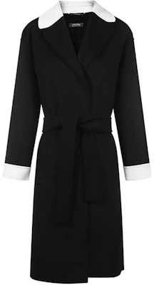 (W) ''Max Mara Ada Wool Coat Wanita Mid-Length - Hitam'' 9011012106013-ADA Order (W) ''Max Mara Ada Wool Coat Wanita Mid-Length - Hitam'' 9011012106013-ADA