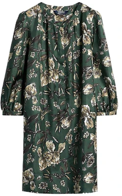 (Women) 'S Max Mara MAX MARA Albina Floral Long-Sleeve Loose Dress Sage Green 9226122906004-ALBINA Buy (Women) 'S Max Mara MAX MARA Albina Floral Long-Sleeve Loose Dress Sage Green 9226122906004-ALBINA