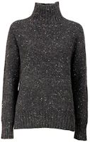 (Women) 'S Max Mara Max Mara Black Solid Turtleneck Tweed Sweater 9366102306002-GIOELE (Women) 'S Max Mara Max Mara Black Solid Turtleneck Tweed Sweater 9366102306002-GIOELE