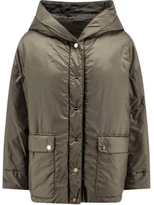 (W) ''S Max Mara MAX MARA 連帽單色長袖扣式外套 棕色 9486094406-084 Buy (W) ''S Max Mara MAX MARA 連帽單色長袖扣式外套 棕色 9486094406-084