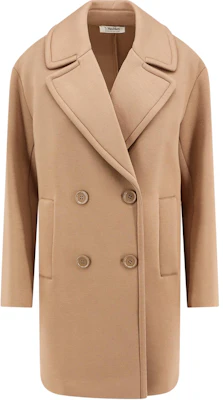 (W) ''S Max Mara Max Mara 卡其色长袖双排扣大衣 POIZON240722933 Buy (W) ''S Max Mara Max Mara 卡其色长袖双排扣大衣 POIZON240722933