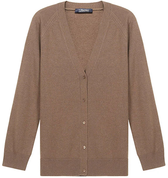 women-s-max-mara-max-mara-solid-v-neck-knit-sweater-in-dark-camel-color-9346021906008-erbert