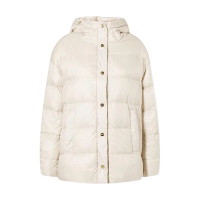 (Women) 'S Max Mara Max Mara The Cube Quilted Hooded Jacket Beige 2394811137600-081