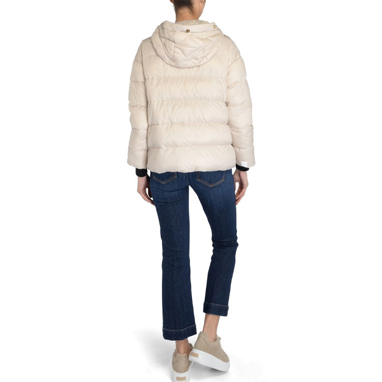 (Women) 'S Max Mara Max Mara The Cube Quilted Hooded Jacket Beige 2394811137600-081 圖 5