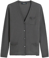 Order (W) ''S Max Mara MAX MARA V領羊毛開襟毛衣 - 灰色 9346031906004-ERICE