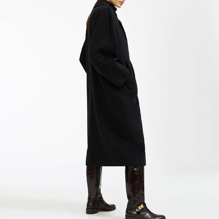 Purchase (W) ''Kot Hitam Klasik Wool-Cashmere Double Max Mara 101801'' 1018010906003-MADAME