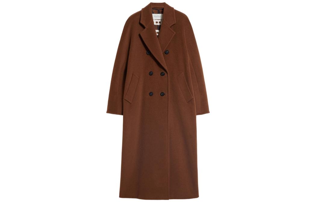 Order (W) ''Max Mara 101801 Mantel Wol Klasik Caramel Double-Breasted Oversize'' 1018012606