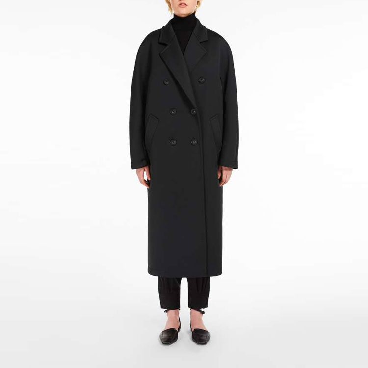 Lookbook (W) Abrigo ligero oversize Max Mara 101801 negro 1901012106002-MADAME2