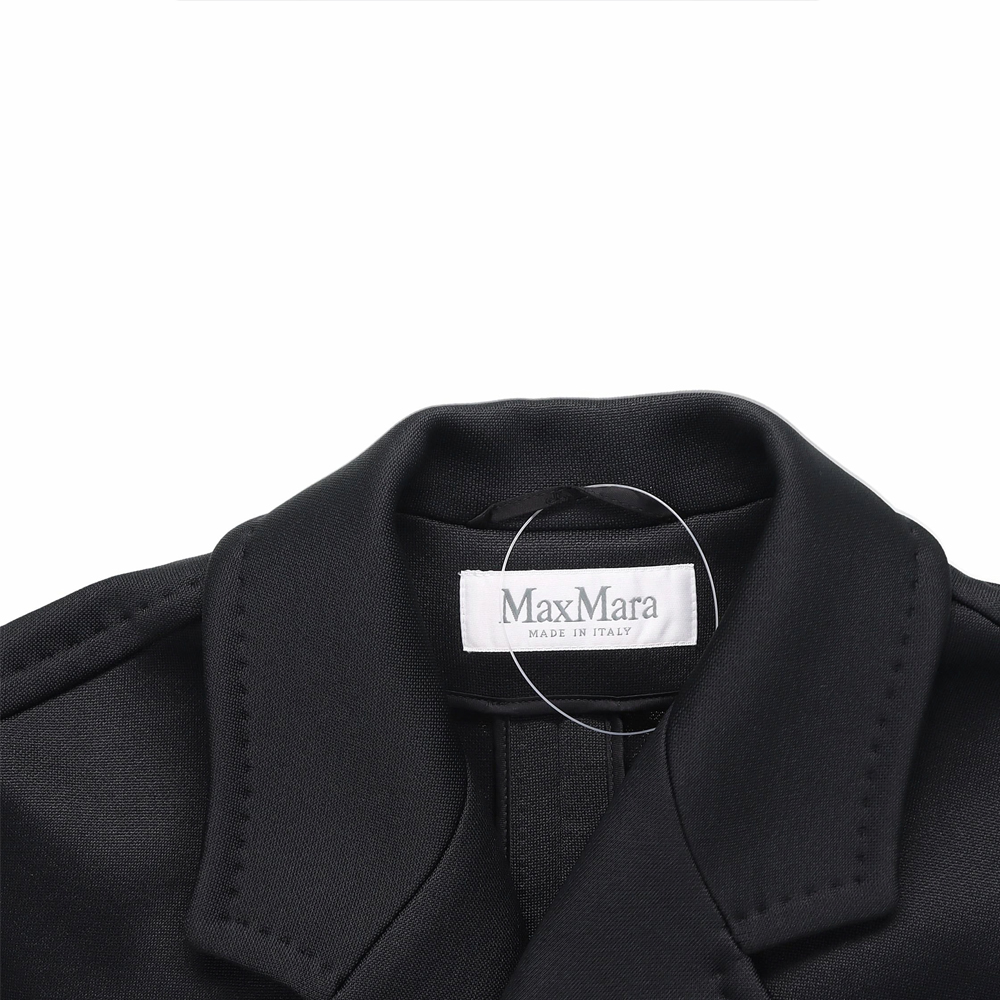 Details for (W) Abrigo ligero oversize Max Mara 101801 negro 1901012106002-MADAME2