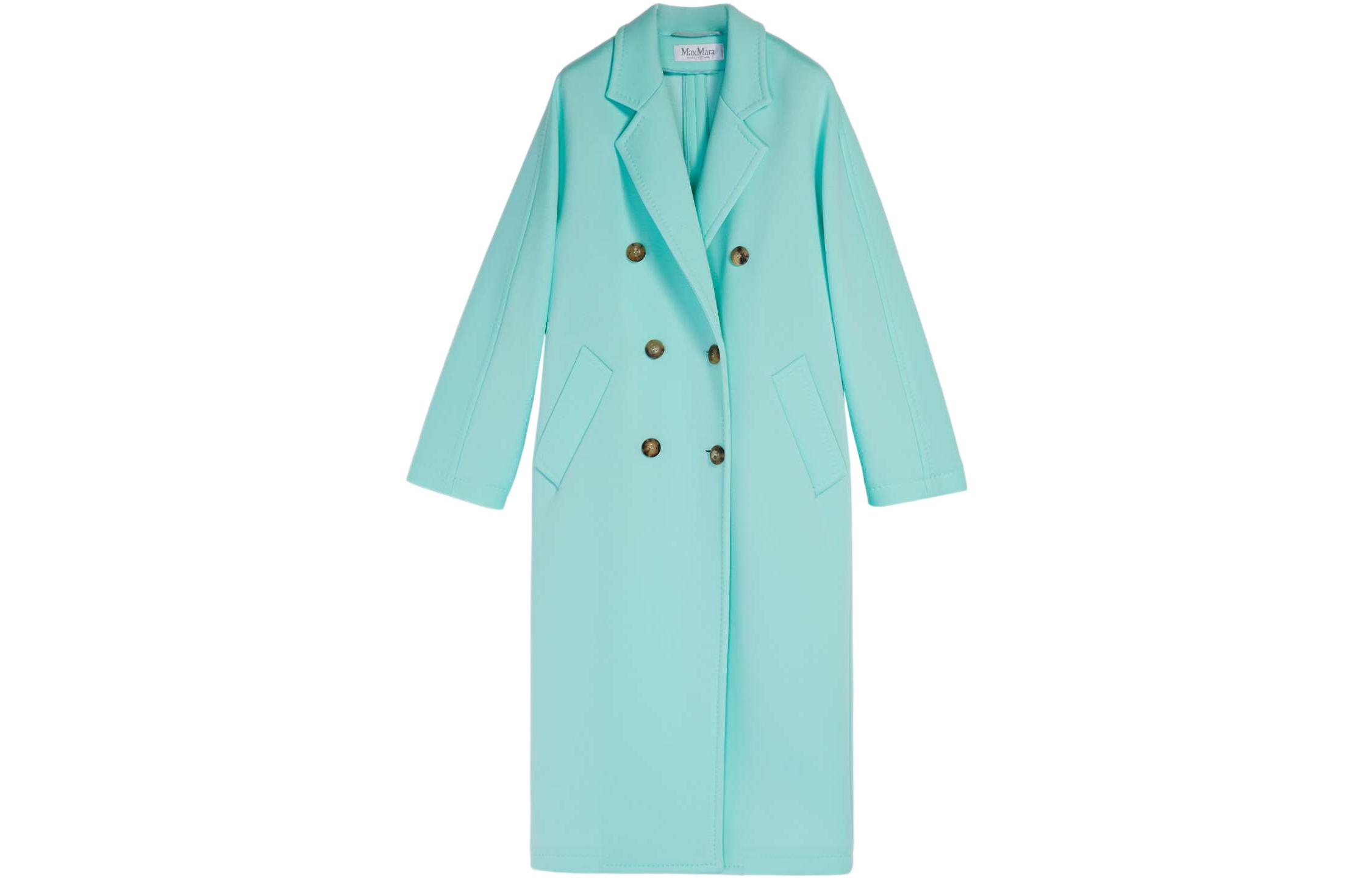 (Women) 'S Max Mara MaxMara 101801 Madame2  Green Wool Double-Breasted Oversized Coat 1901012106006-MADAME2 圖 2