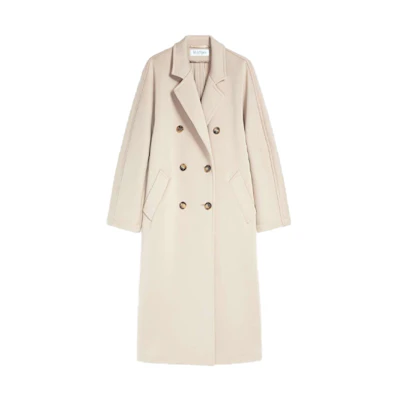 (Women) 'S Max Mara MaxMara 101801 Madame2 Light Double-Faced Loose Coat Beige 1901012106001-MADAME2
