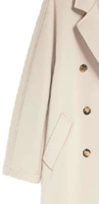 (W) ''Max Mara 101801 Madame2 Mantel Longgar Beige Double-Faced Ringan'' 1901012106001-MADAME2 Sizing (W) ''Max Mara 101801 Madame2 Mantel Longgar Beige Double-Faced Ringan'' 1901012106001-MADAME2