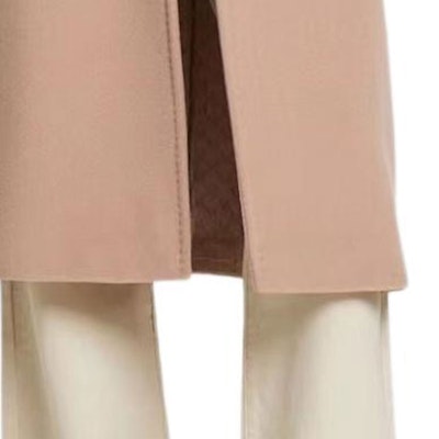 (Women) 'S Max Mara MaxMara 101801 Madame Double-Breasted Long Pink Coat for Women 1018013306-020 Cheap (Women) 'S Max Mara MaxMara 101801 Madame Double-Breasted Long Pink Coat for Women 1018013306-020