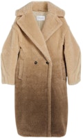 (W) ''S Max Mara MaxMara 23 渐变泰迪羊毛双排扣大衣 米色 1011034106-001 Order (W) ''S Max Mara MaxMara 23 渐变泰迪羊毛双排扣大衣 米色 1011034106-001