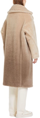 (W) ''S Max Mara MaxMara 23 漸層泰迪羊毛雙排扣大衣 米色 1011034106-001 Purchase (W) ''S Max Mara MaxMara 23 漸層泰迪羊毛雙排扣大衣 米色 1011034106-001