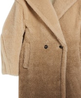 (W) ''S Max Mara MaxMara 23 渐变泰迪羊毛双排扣大衣 米色 1011034106-001 Sizing (W) ''S Max Mara MaxMara 23 渐变泰迪羊毛双排扣大衣 米色 1011034106-001