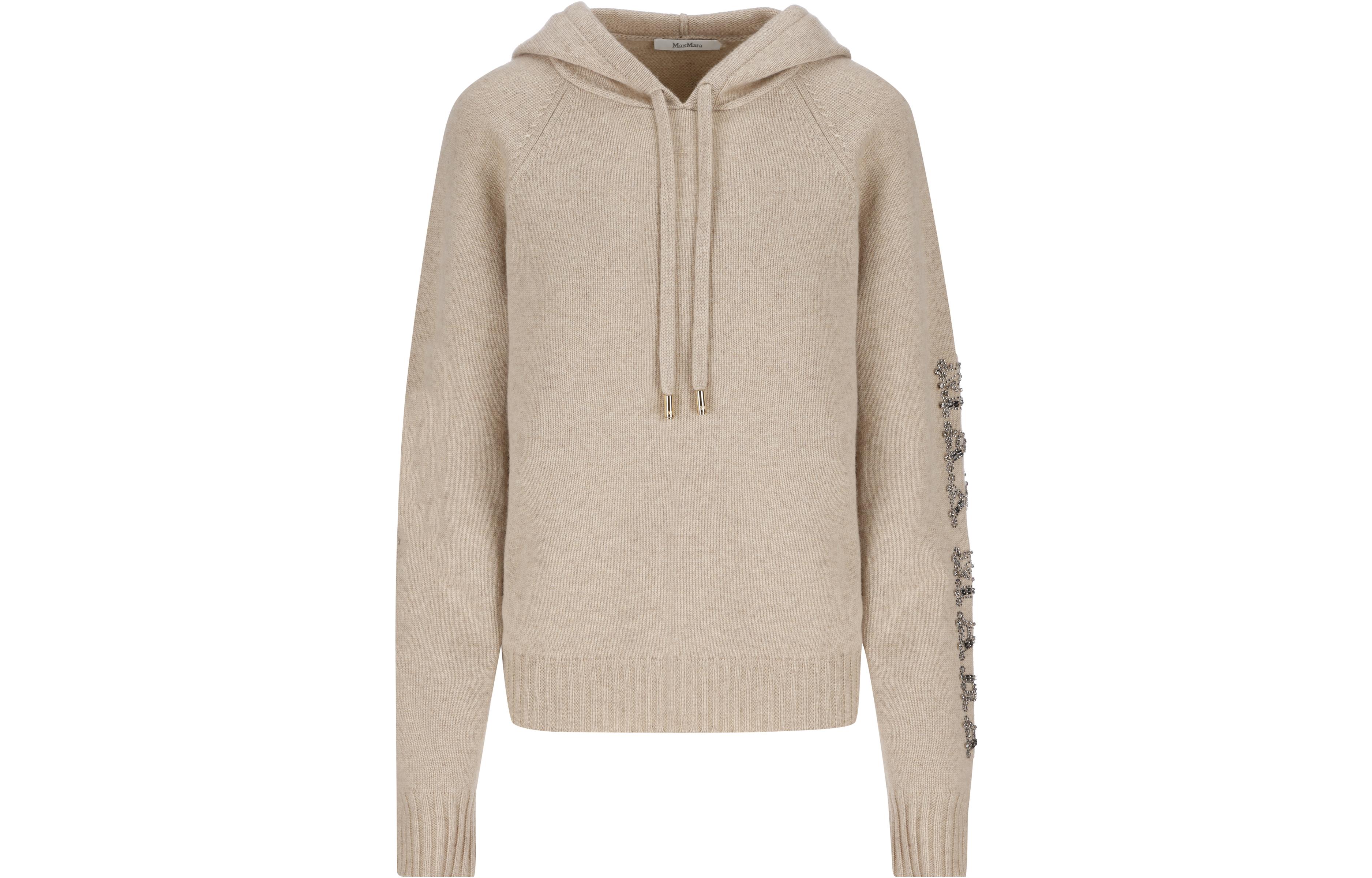 Order (W) ''S Max Mara 米色休闲纯色连帽毛衣 2313660739600002