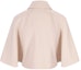 Lookbook (W) 막스마라 베이지 노치드 칼라 더블 브레스트 숏 자켓. 2411081011600-016