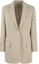 Order (Women) 'S Max Mara MaxMara Beige Single-Breasted Button Blazer. 2310410238600-001