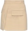 Order (Women) 'S Max Mara MaxMara Beige Solid High-Slit Midi Skirt Casual Mid-Rise 1110103106-023