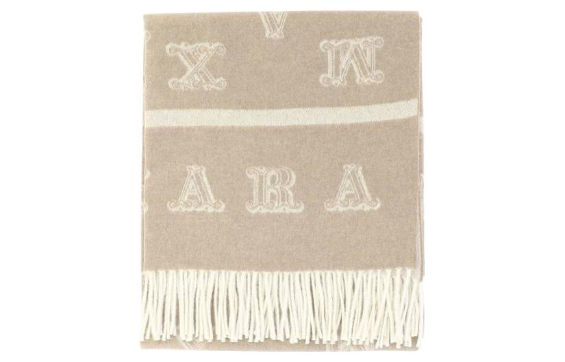 Order (Women) 'S Max Mara MaxMara  Beige Tassel Knit Warm Scarf 2345463033600WSKLAUSE003