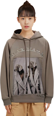 (W) Max Mara Beige Tie-Up Hoodie Boleh Laras 2319260139600-003 Details for (W) Max Mara Beige Tie-Up Hoodie Boleh Laras 2319260139600-003