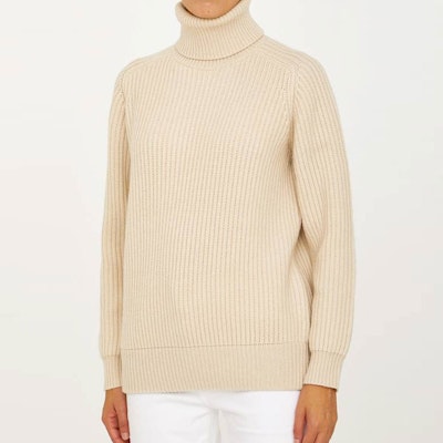 (Women) 'S Max Mara MaxMara Beige Turtleneck Knit Pullover Sweater. 136624266-002 Shop (Women) 'S Max Mara MaxMara Beige Turtleneck Knit Pullover Sweater. 136624266-002