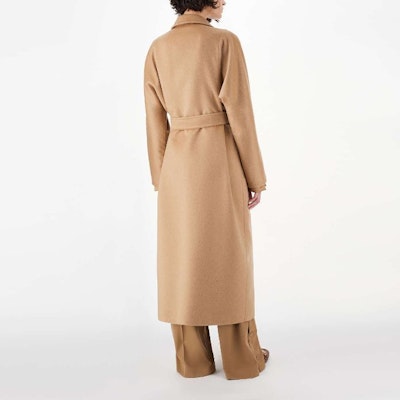 (W) ''S Max Mara MaxMara 綁帶長版西裝外套駝色 1011061106-020 Shop (W) ''S Max Mara MaxMara 綁帶長版西裝外套駝色 1011061106-020