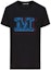 Buy (W) 막스마라 블랙 로고 프린트 크루넥 반팔 오버사이즈 티셔츠 19460423-600-007