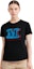 Purchase (W) 막스마라 블랙 로고 프린트 크루넥 반팔 오버사이즈 티셔츠 19460423-600-007