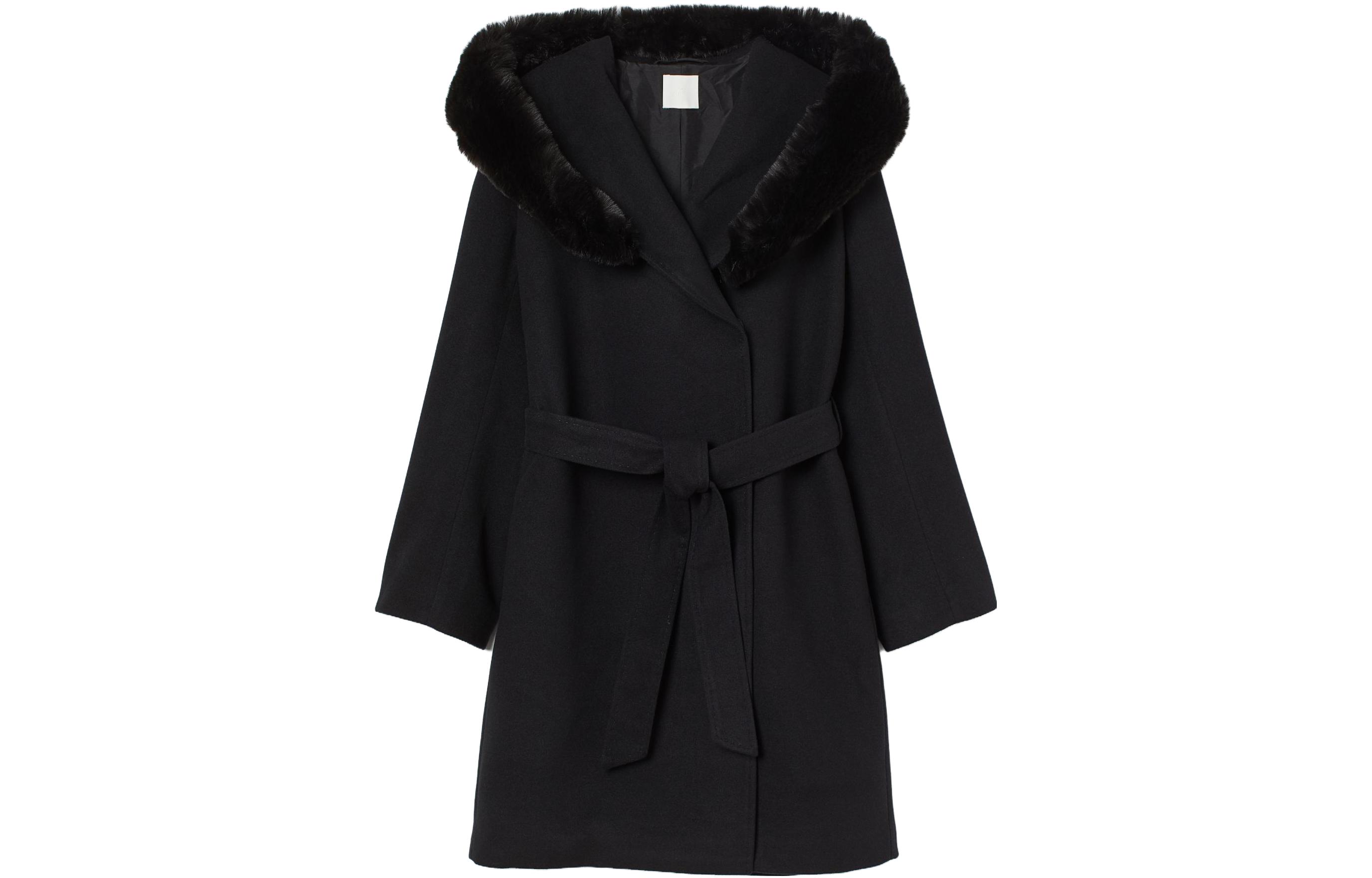 (Women) 'S Max Mara MaxMara  Black Long Sleeve Single-Breasted Coat 2360161139-013 圖 2