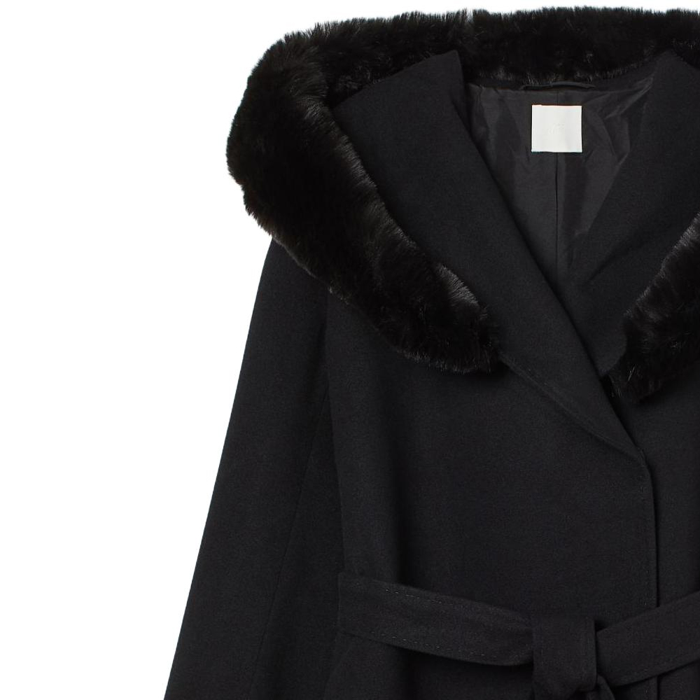 (Women) 'S Max Mara MaxMara  Black Long Sleeve Single-Breasted Coat 2360161139-013 圖 3