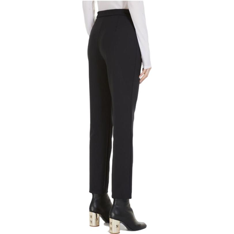 Shop (W) Pantalones Casuales Negros Rectos con Cremallera ''S Max Mara MaxMara. 6786043306-001