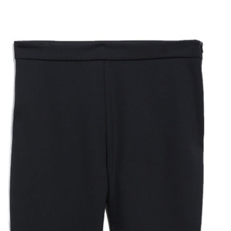 Purchase (W) Pantalones Casuales Negros Rectos con Cremallera ''S Max Mara MaxMara. 6786043306-001