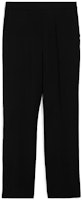(Women) 'S Max Mara MaxMara Black Solid Mid-Rise Zipper Closure Casual Pants 1131084106-003 (Women) 'S Max Mara MaxMara Black Solid Mid-Rise Zipper Closure Casual Pants 1131084106-003