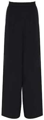 (W) ''S Max Mara MaxMara 黑色寬版側開衩休閒長褲 1131011206007-BOHEME Order (W) ''S Max Mara MaxMara 黑色寬版側開衩休閒長褲 1131011206007-BOHEME