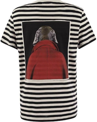 (Women) 'S Max Mara MaxMara Black Striped Animal Print Crewneck T-Shirt. 1946084106003 Lookbook (Women) 'S Max Mara MaxMara Black Striped Animal Print Crewneck T-Shirt. 1946084106003