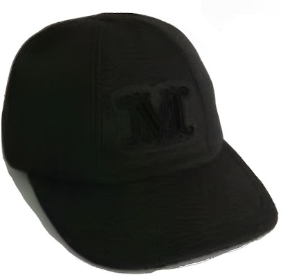 (Women) 'S Max Mara MaxMara Black Visor Stylish Baseball Cap AMICHE-002 Buy (Women) 'S Max Mara MaxMara Black Visor Stylish Baseball Cap AMICHE-002