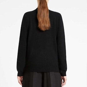 (W) ''斯玛拉 MaxMara 黑色羊毛羊绒圆领套头毛衣纯色设计'' 1366181306021-HIGHER Purchase (W) ''斯玛拉 MaxMara 黑色羊毛羊绒圆领套头毛衣纯色设计'' 1366181306021-HIGHER