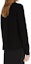 Shop (Women) 'S Max Mara MaxMara Black Wool Cashmere Ribbed Crewneck Long Sleeve Sweater 1366142306008-ACCORDO