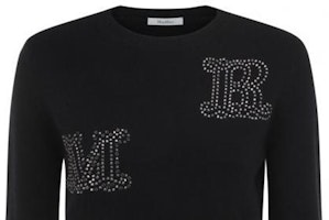 (W) ‘S Max Mara マックスマーラ ブルーブラック ラインストーン 長袖プルオーバーセーター 13660429-600-010 Purchase (W) ‘S Max Mara マックスマーラ ブルーブラック ラインストーン 長袖プルオーバーセーター 13660429-600-010