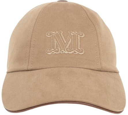 (W) ''S Max Mara MaxMara 棕色棉質Logo棒球帽 4576044106 Order (W) ''S Max Mara MaxMara 棕色棉質Logo棒球帽 4576044106