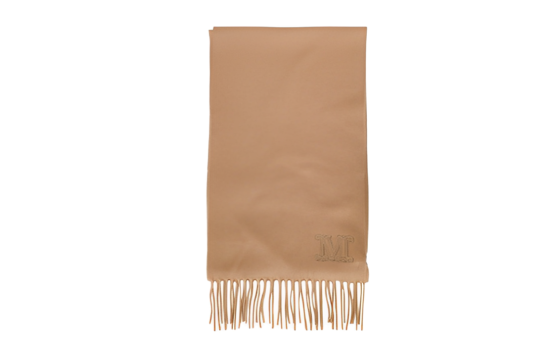 (Women) 'S Max Mara MaxMara  Brown Knit Scarf - Stylish, Warm & Versatile Accessory. 45463123013