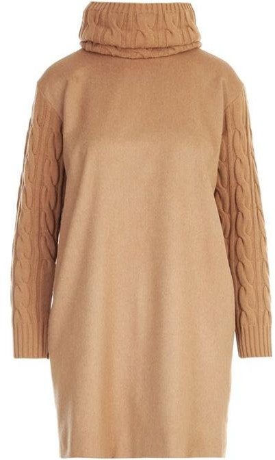 women-s-max-mara-max-mara-brown-long-sleeve-turtleneck-midi-dress-13260113600-002