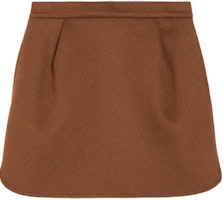 (Women) 'S Max Mara MaxMara Brown Mid-Rise Casual Skirt with Back Zipper. 1106353606009-MIRANDA (Women) 'S Max Mara MaxMara Brown Mid-Rise Casual Skirt with Back Zipper. 1106353606009-MIRANDA