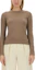 Buy (Women) 'S Max Mara MaxMara Brown Slim Fit Crew Neck Knit Sweater Long Sleeve 2411361151600013-003