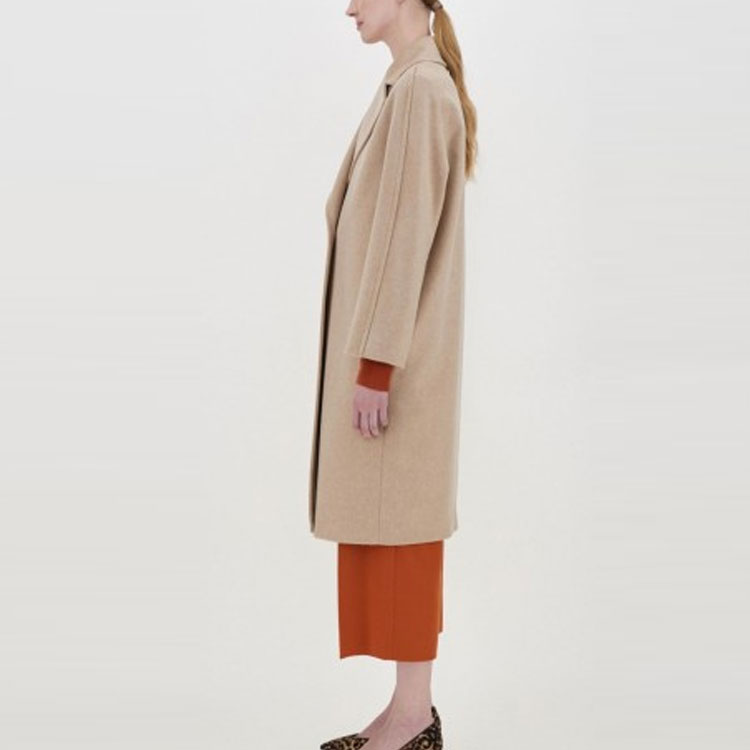 Purchase (W) ''Max Mara Cokelat Jaket Panjang Lengan Panjang Solid'' 6016161306-003