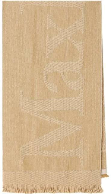 women-s-max-mara-max-mara-brown-wool-scarf-with-english-letter-design-2345460437600007