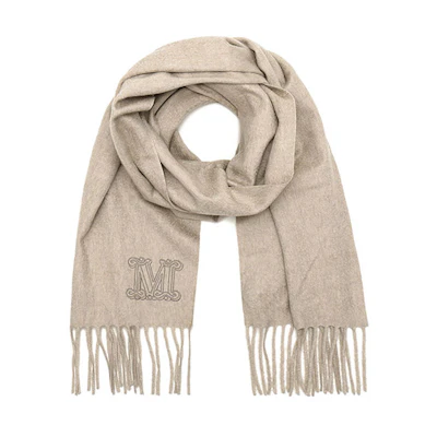 (Women) 'S Max Mara MaxMara Cashmere Knit Scarf - Korean & European Style 45463107003-WSDALIA