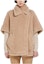 Shop (W) 막스마라 캐주얼 솔리드 컬러 판초 케이프 - 카키 4736203306001-TEBE4